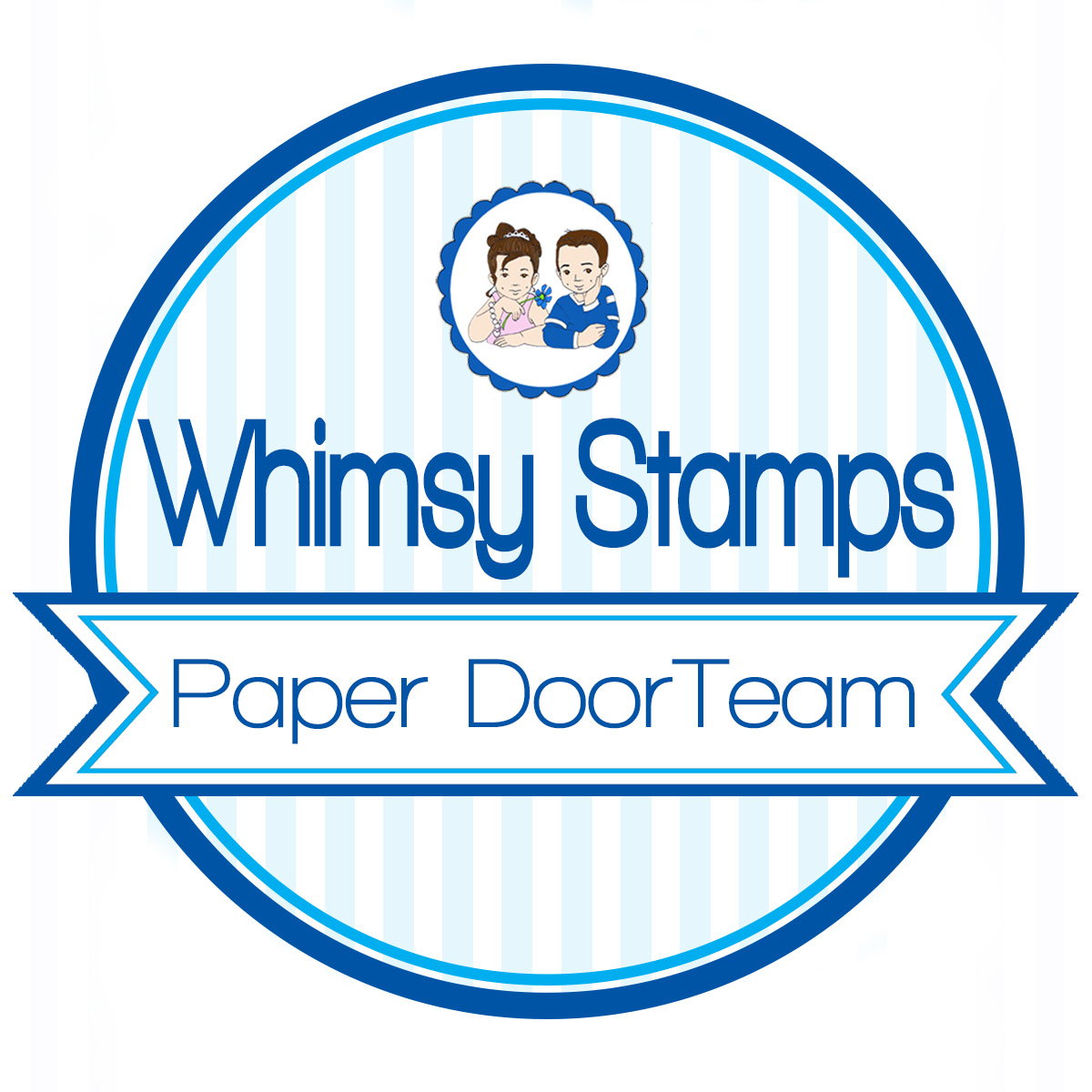 ~ Designing for Whimsy Stamps Paper Door ~
