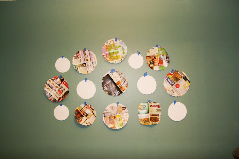 Plate Wall Collage Homemade Ginger