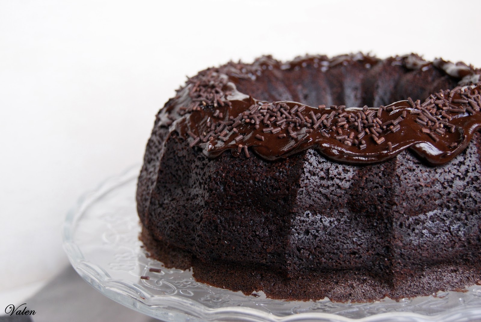 Valentina en la cocina Chocolate & Guinness Bundt Cake