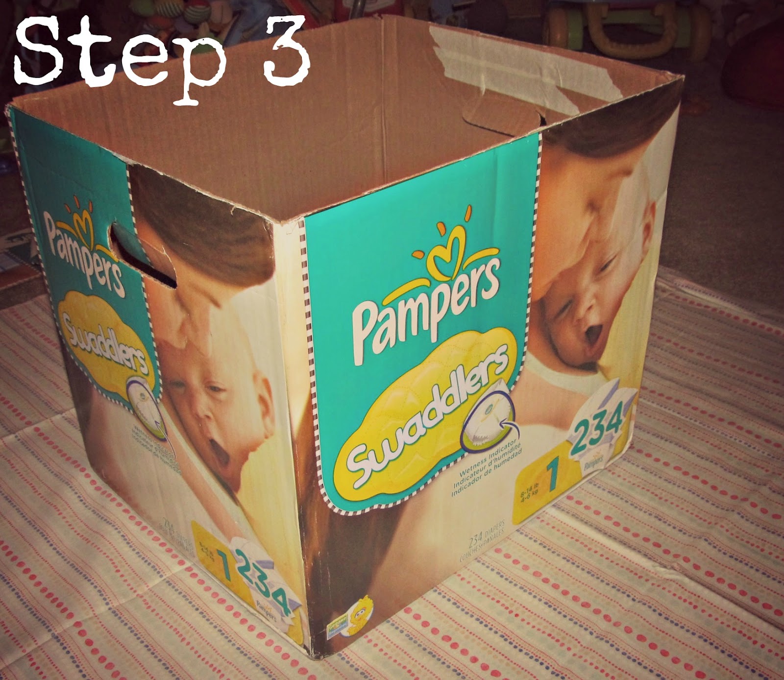 Little Mudpies Fabric Covered Diaper Box