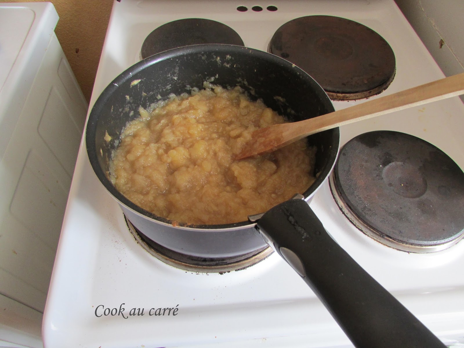 Cook au carré Compote pomme canelle