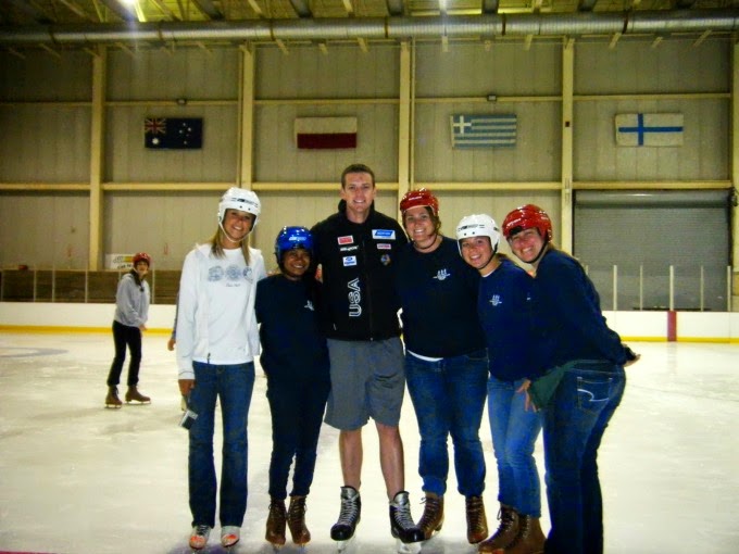 ice skating at olympic museum in lake placid, new york ice skating at olympic museum in lake placid, new york