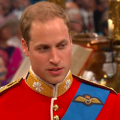 Prince William says I will. YouTube 2011.