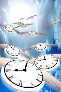 Clocks on the wing ... all we are is clocks on the wing