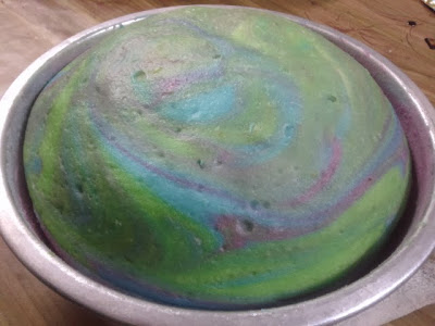 Resepi Kek : Kek Puding Karamel Pelangi Kukus Resepi Kek : Kek Puding Karamel Pelangi Kukus
