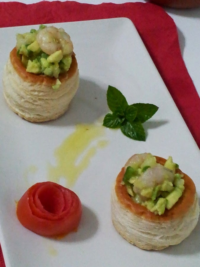 Guacamole Con Gambas