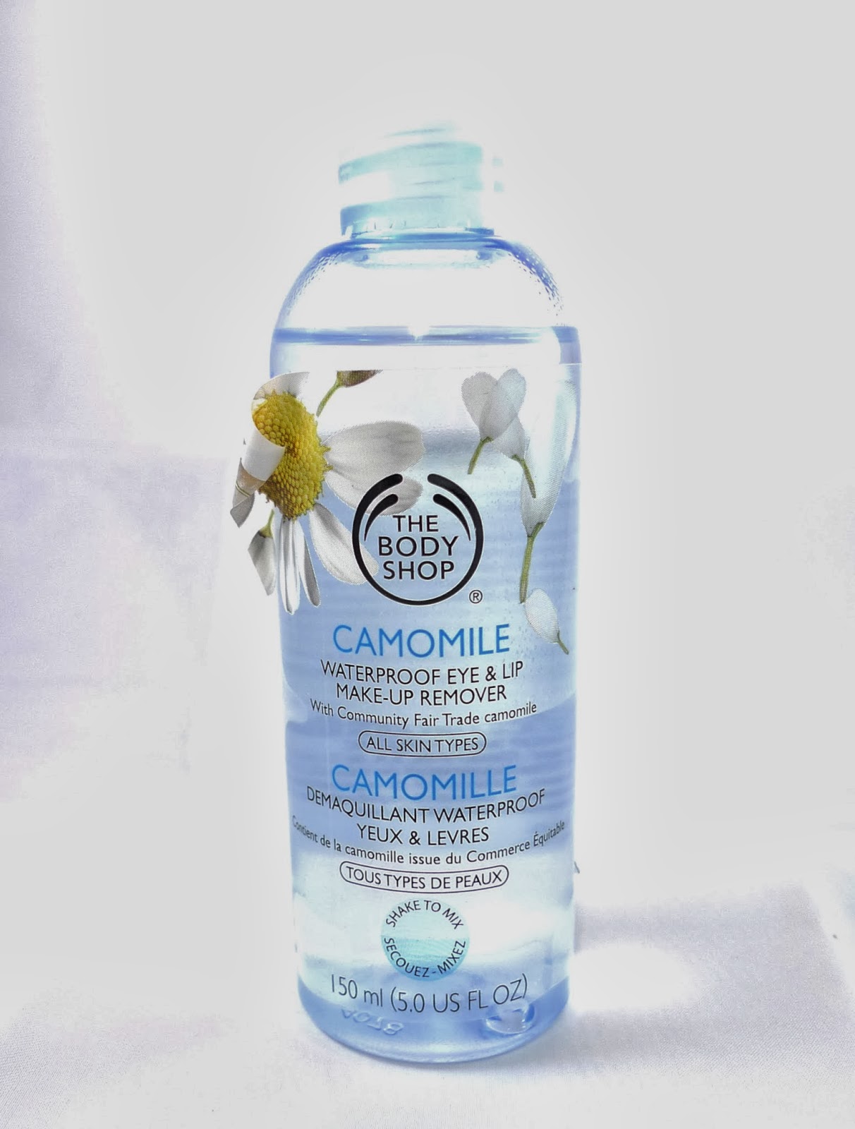 The Body Shop Camomille Waterproof Eye And Lip Makeup Remover Review