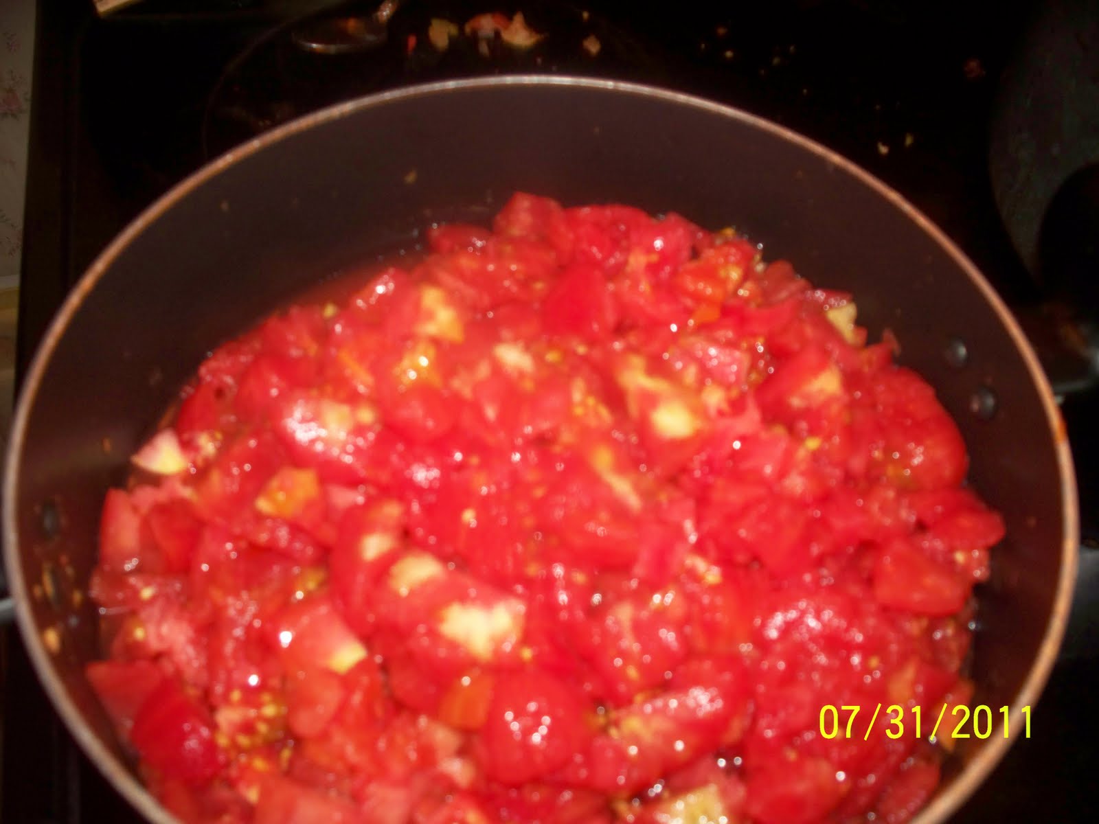 T is for Tomatoes, Particularly Canned Diced Tomatoes with Garlic