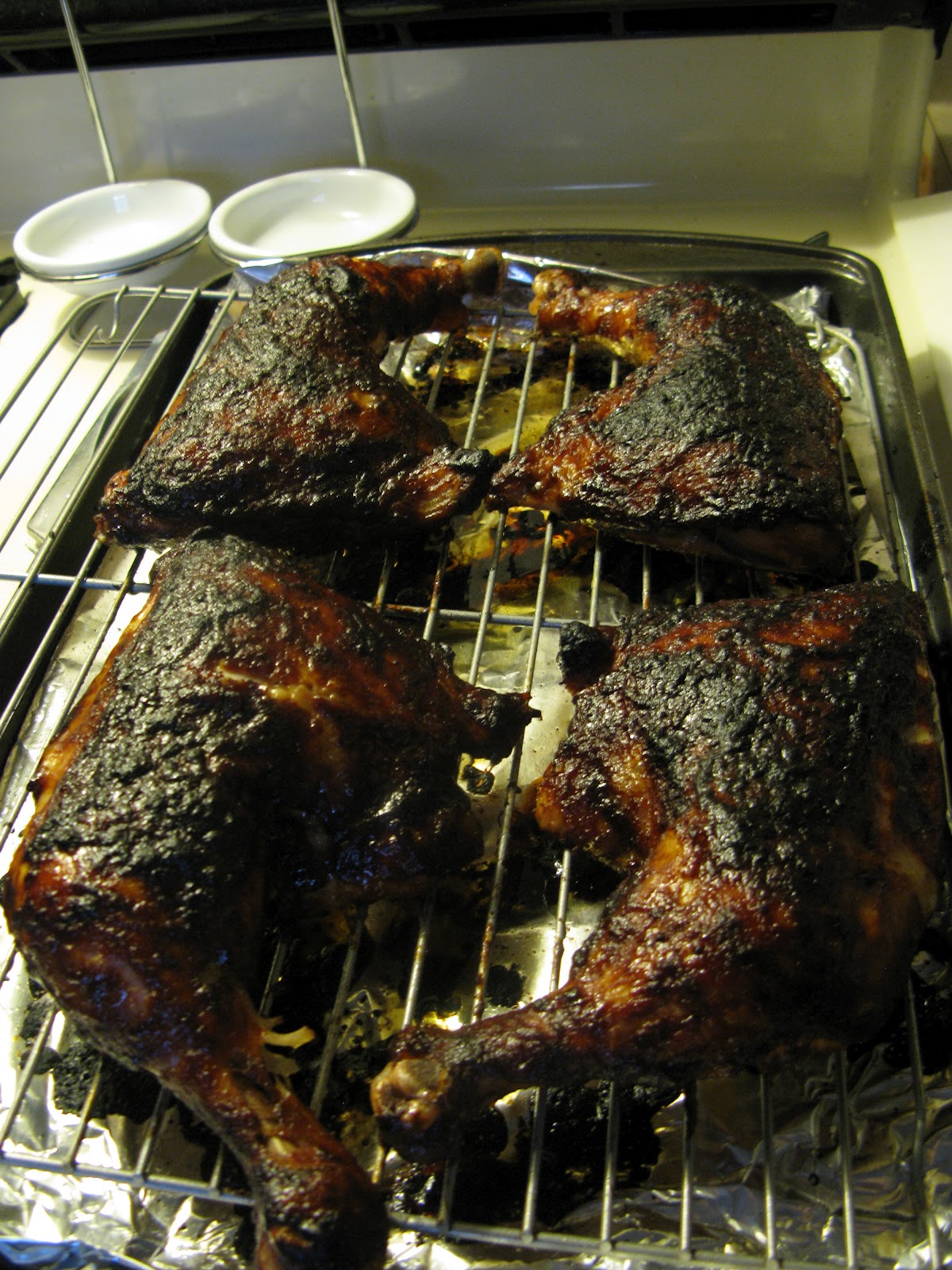Tortillas and Honey OvenBaked BBQ Chicken
