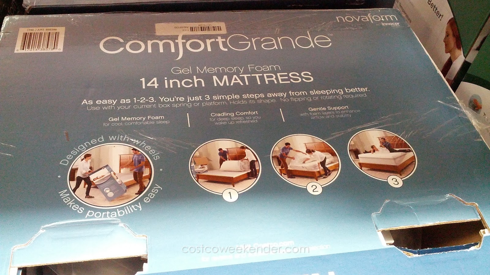 innocor comfort mattress topper washing instructions
