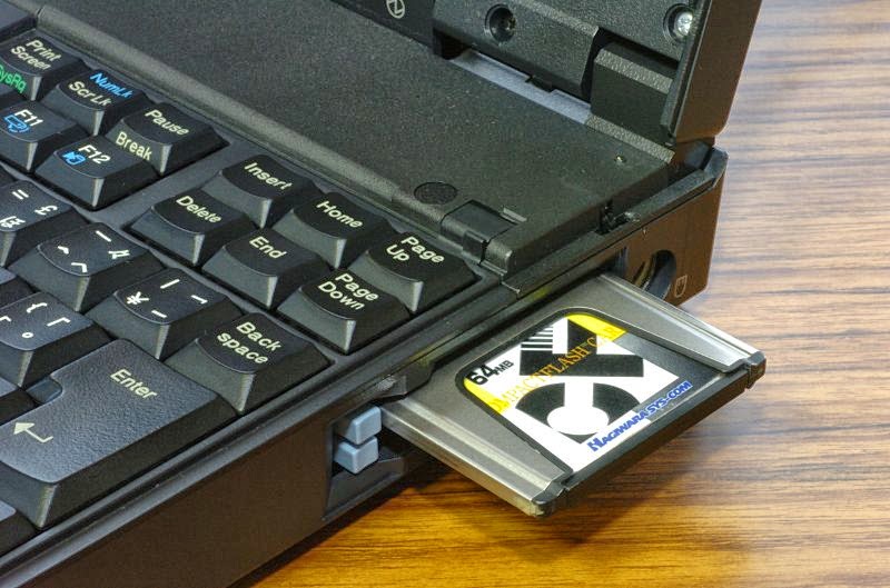 電算機孝行 ThinkPad 360CE を PCMCIA カードで起動