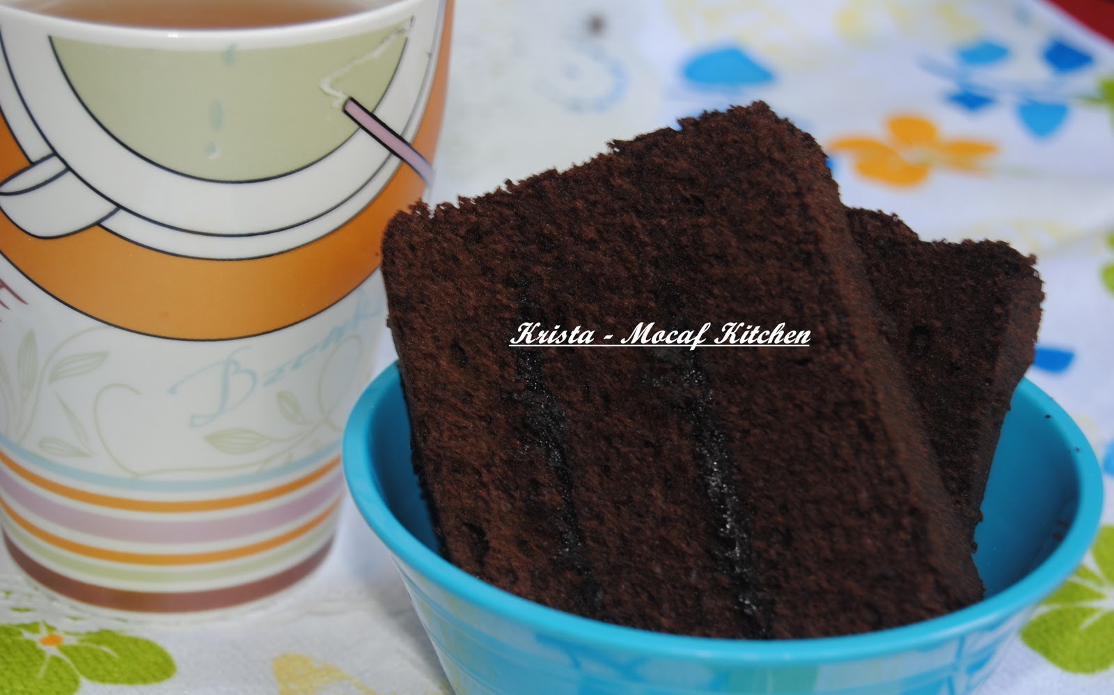 KRISTA MOCAF KITCHEN Brownies Kukus Mocaf Lapis Coklat