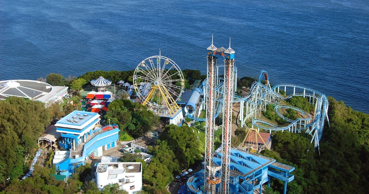 ASIAN FAMOUS THEME PARK Ocean Park, Hong Kong, China