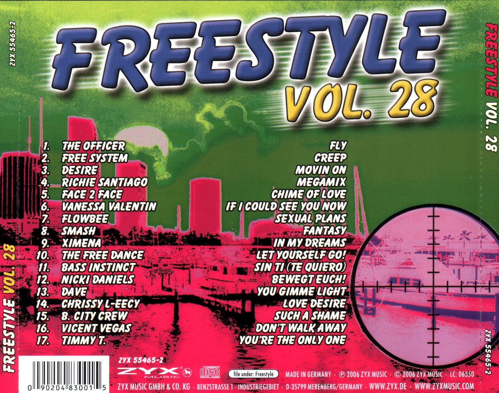 Freestyle Music Freestyle Vol. 28 ZYX Music CD, Comp · 2006 · Germany