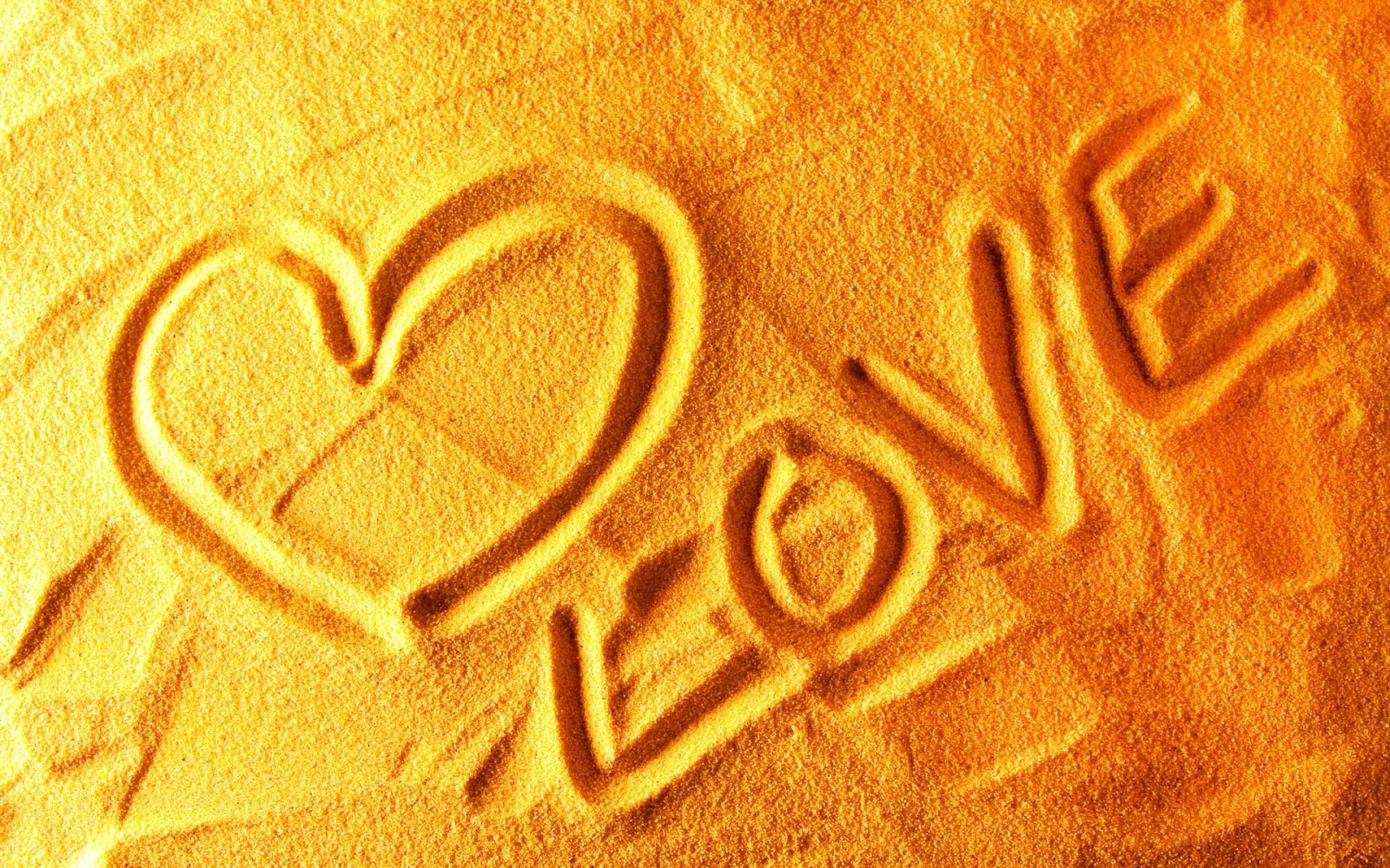 Love Sand 1920x1200 Wallpaper