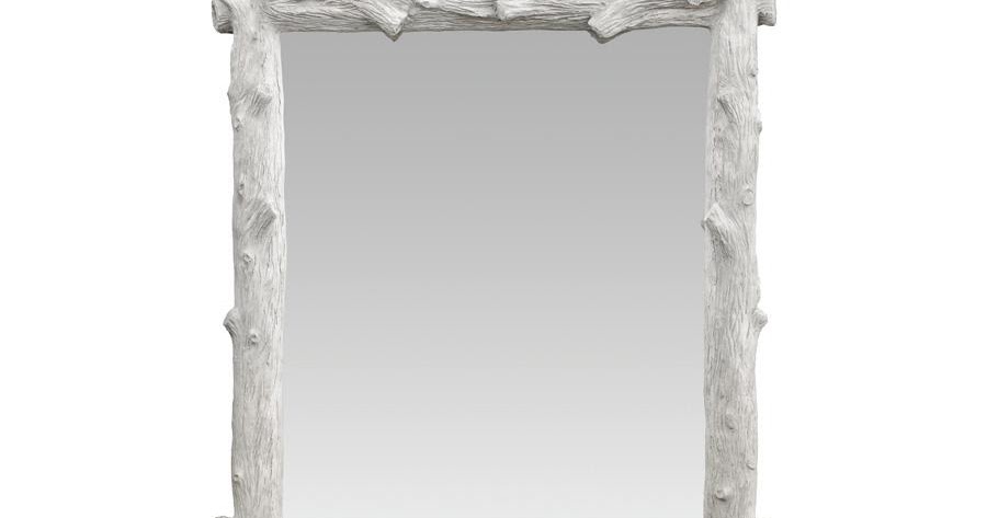 Design Dump Affordable Find Faux Bois Mirror