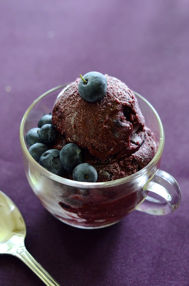 Blueberry Chocolate Espresso Sorbet Always Order Dessert