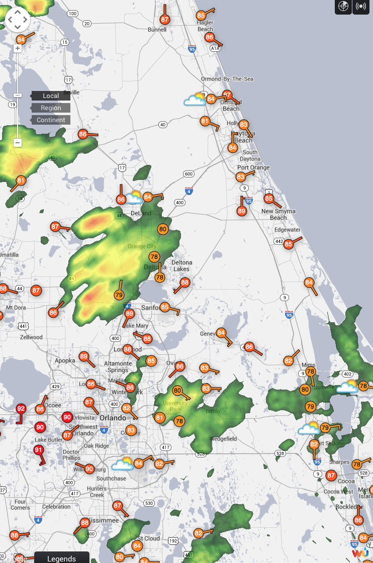 center of map is dry because these storms have formed just to the west of our properties meanwhile just west of i 4 11 miles distant the rainfall center of map is dry because these storms have formed just to the west of our properties meanwhile just west of i 4 11 miles distant the rainfall