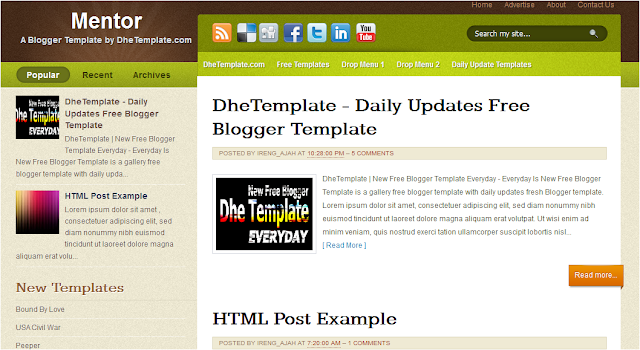Best Blogger Templates Free Google Blogs Templates