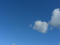 cielo azul
