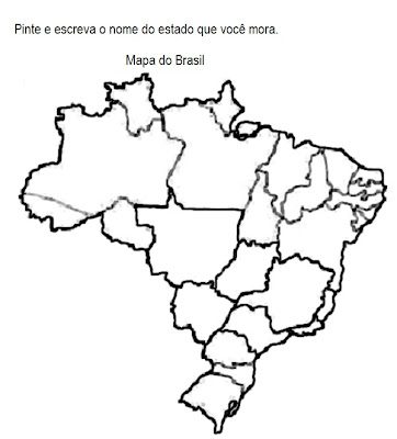 14+ Desenho Mapa Do Brasil Para Colorir Pics