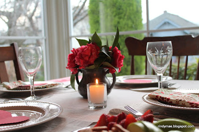 Valentines day dinner Rindy Mae: Valentine's Day Dinner