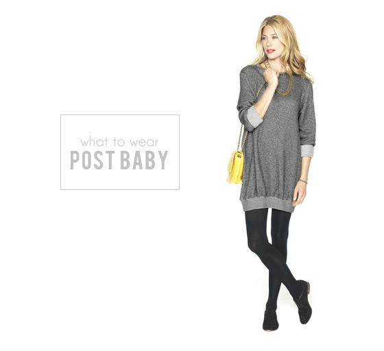with an i.e. What to Wear After Having a Baby