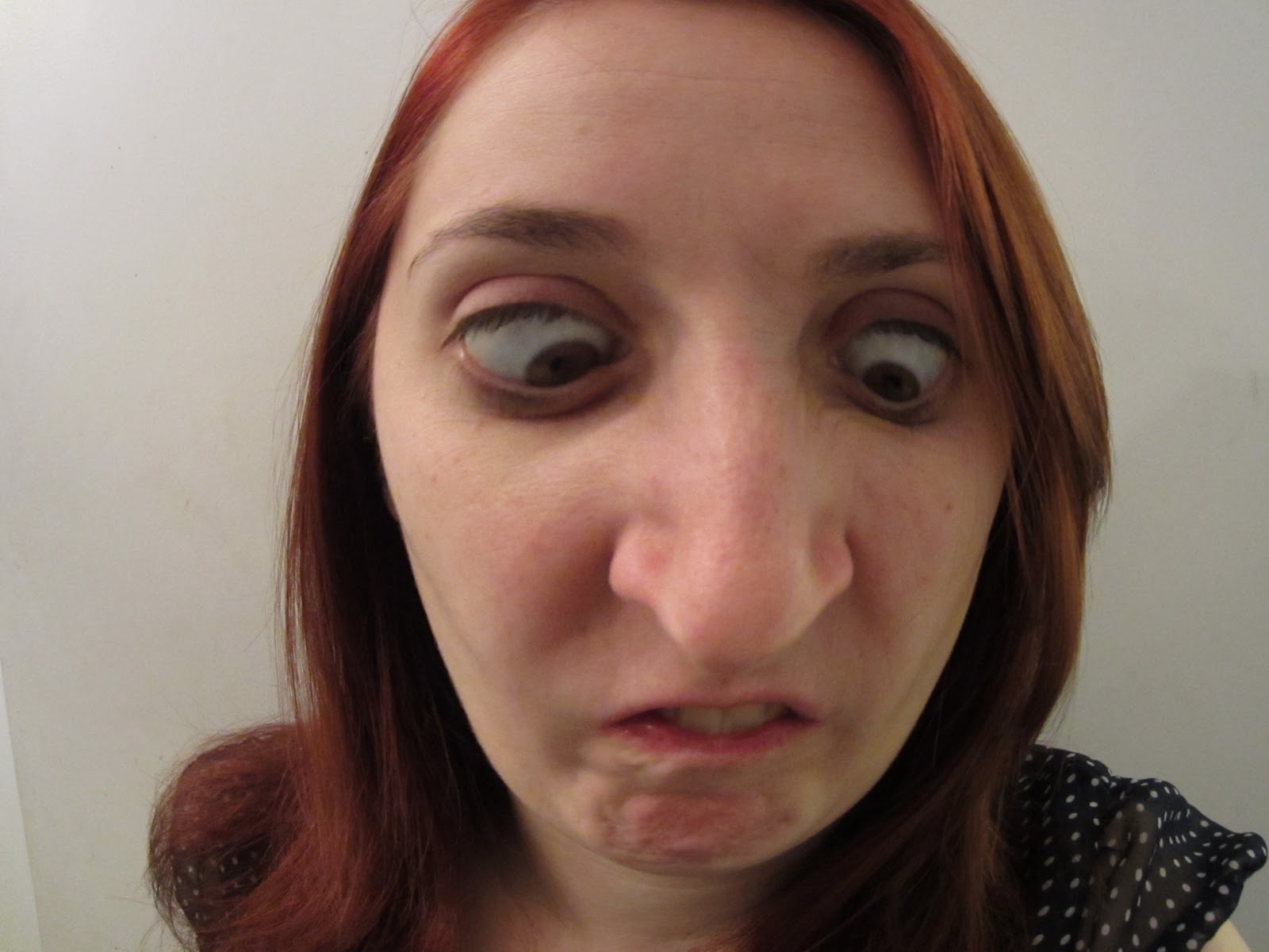 Face Time With Sharon Face 359 Fisheye Thursday "Cross Eyed"