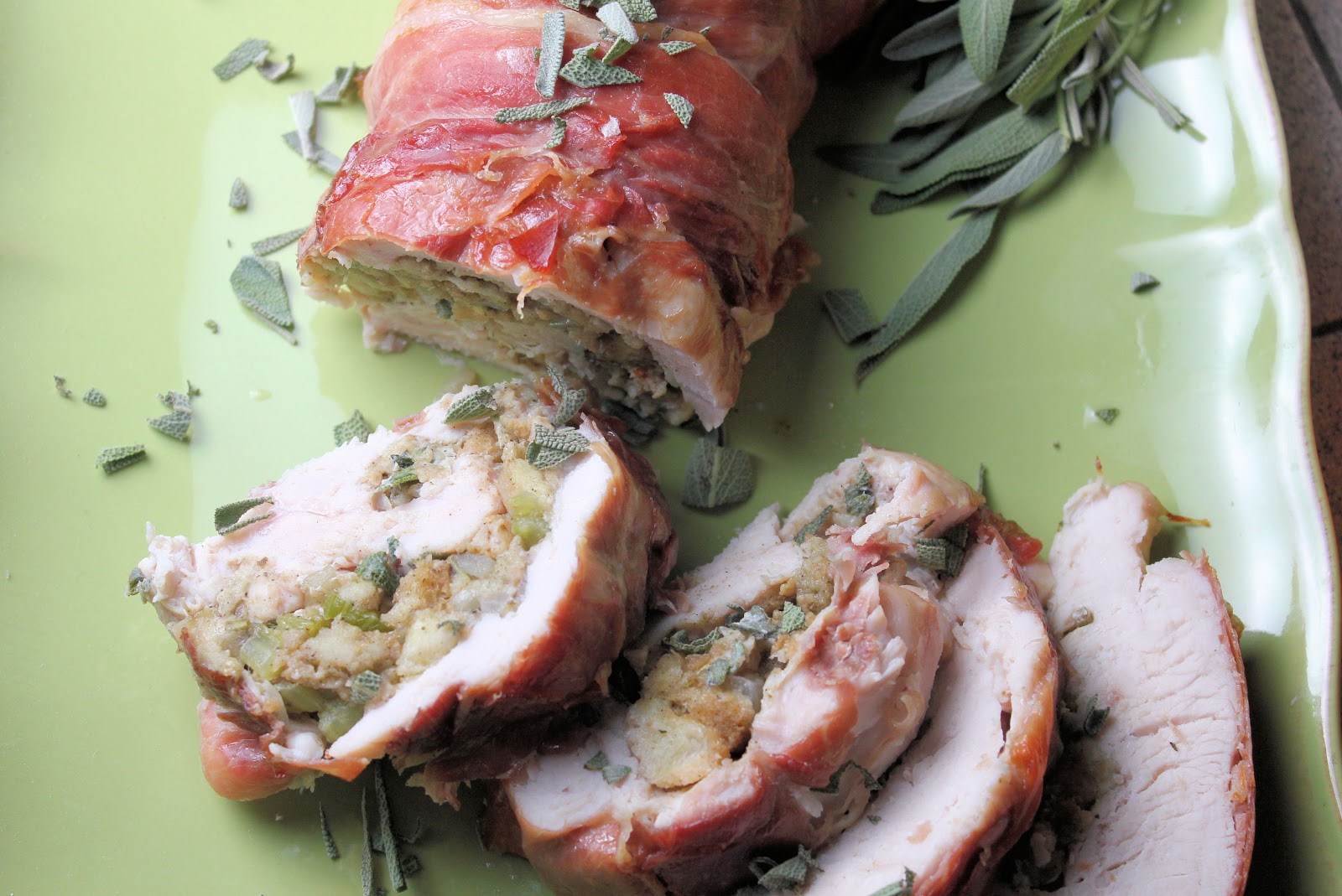 Turkey Breast Wrapped in Prosciutto