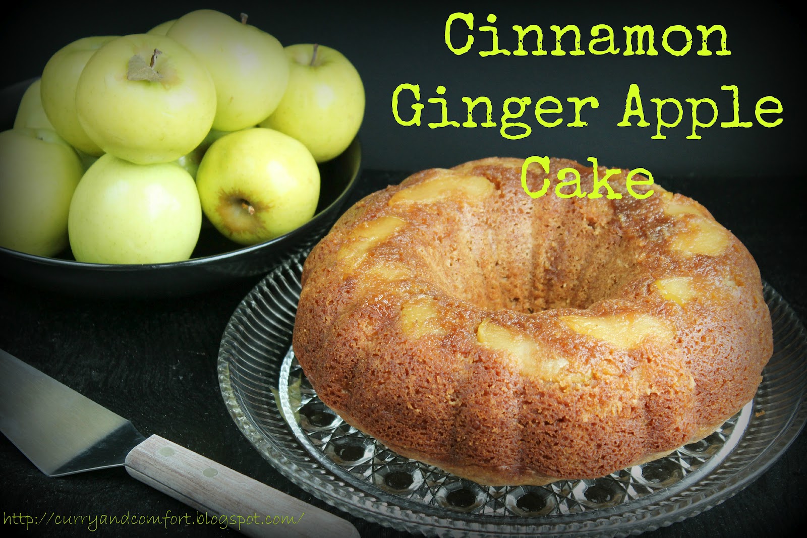 Kitchen Simmer Cinnamon Ginger Apple Cake