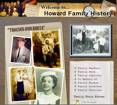 New!! Howard Family History Website