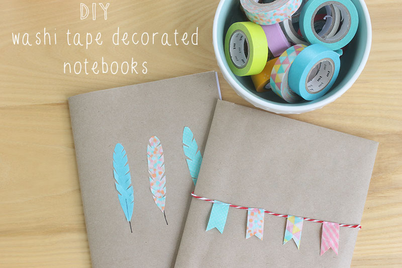 Diy Washi Tape harri wren: diy // washi tape decorated notebooks Diy Washi Tape harri wren: diy // washi tape decorated notebooks