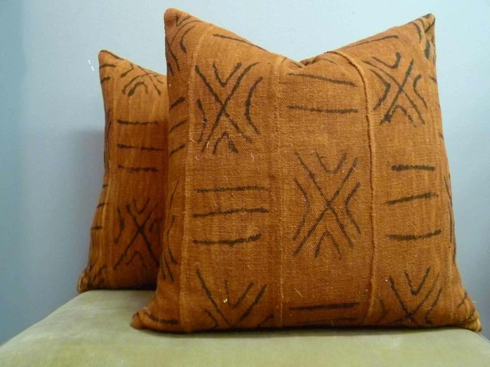 nakedwindow reversible 20x20 african mudcloth pillow covers