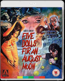 Five Dolls For An August Moon Blu-ray cover
