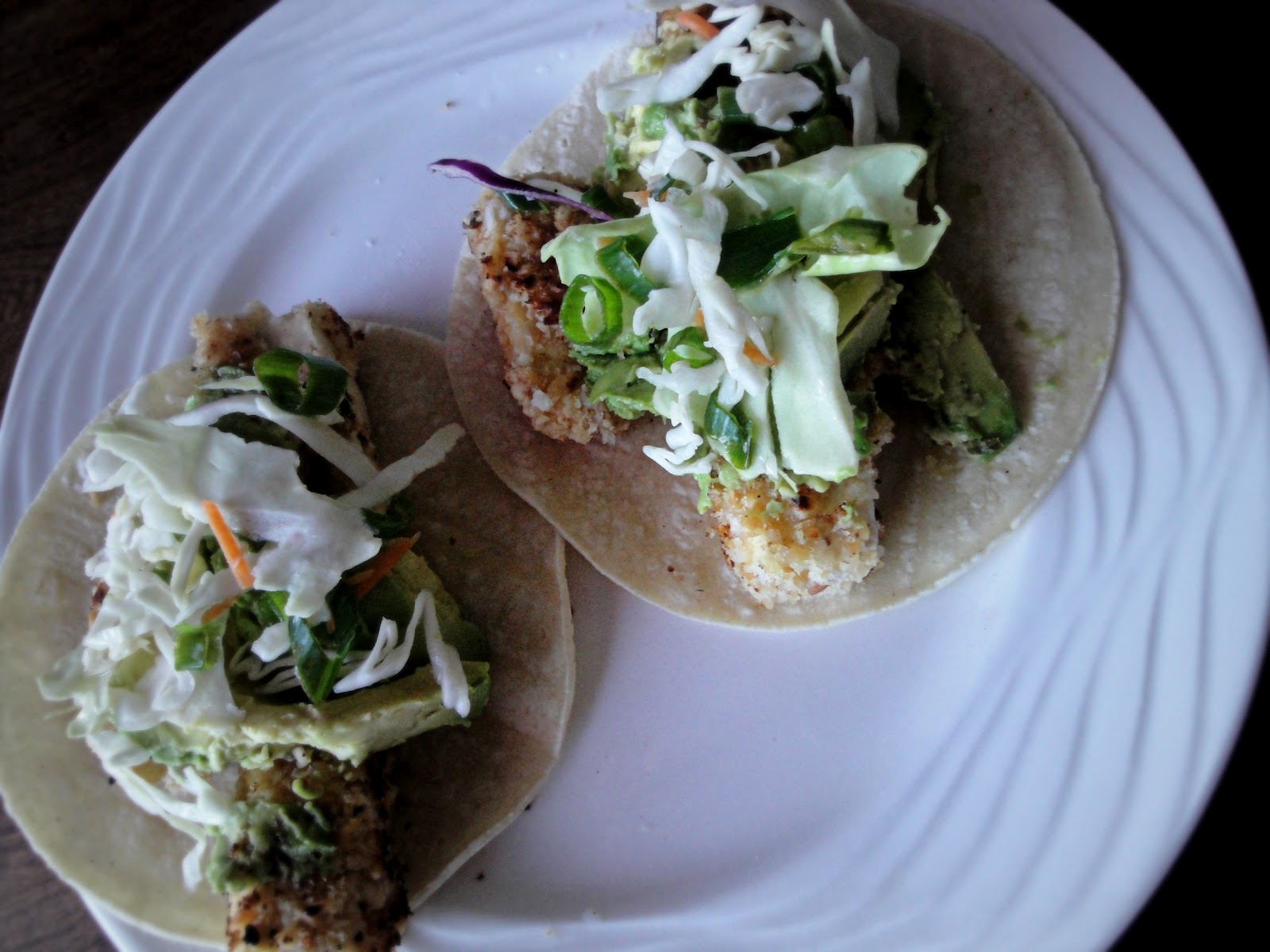 Food, Love, & Life {recipe} peanutcrusted tofu tacos with tangy slaw