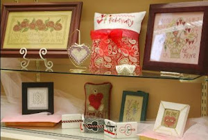 NANI Members Display their projects at the public library in St. John, IN