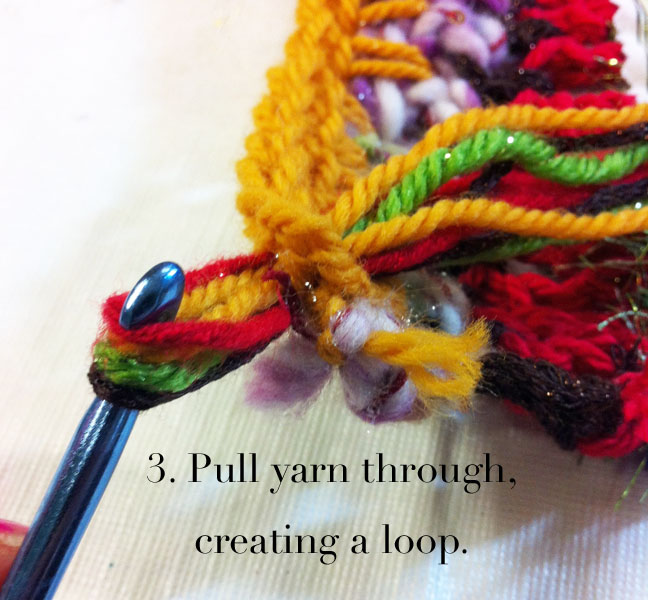 More scarves and how to make yarn fringe! The Crafty Chica