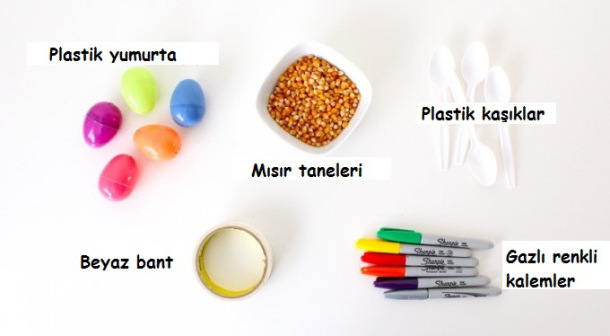 EĞLENCELİ MARAKAS YAPIMI - Çocukokulöncesi