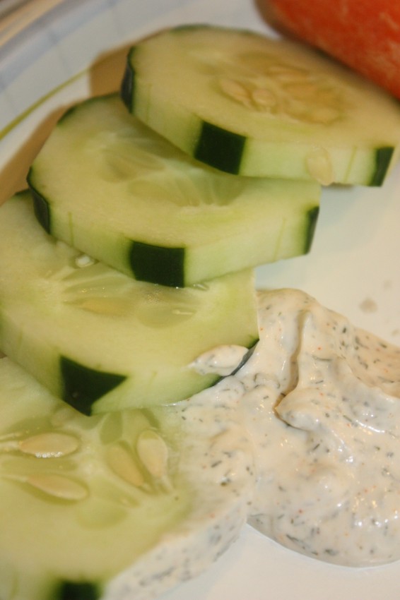 pass the peas, please dill weed dip