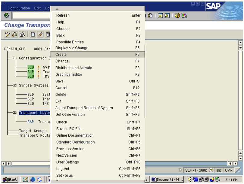 SAP Transport Management System Configuration Step By Step Simple