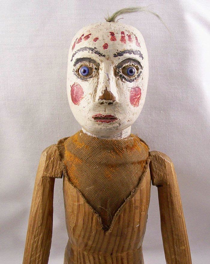 antique clown dolls value