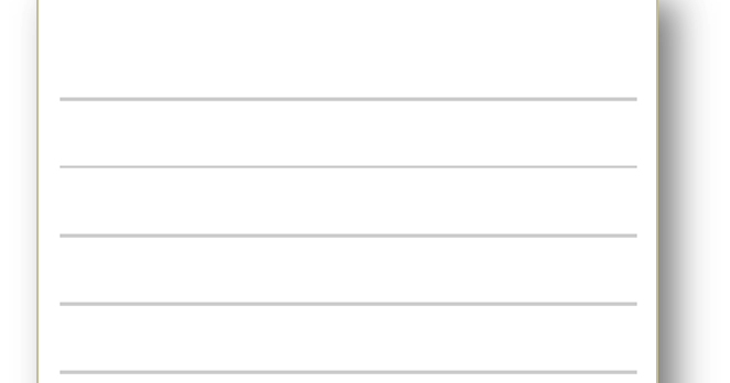 My Life All in One Place: My hybrid business card index cards