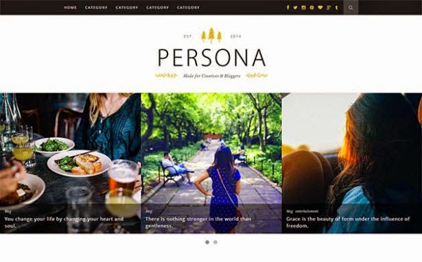 Persona - Clean & Responsive Blogger Template Persona - Clean & Responsive Blogger Template