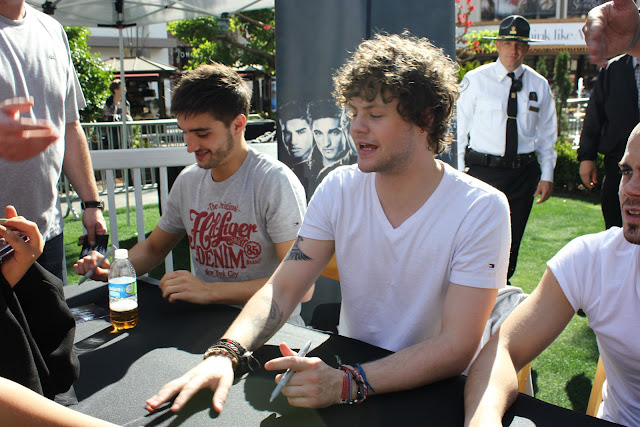 The Wanted CD signing