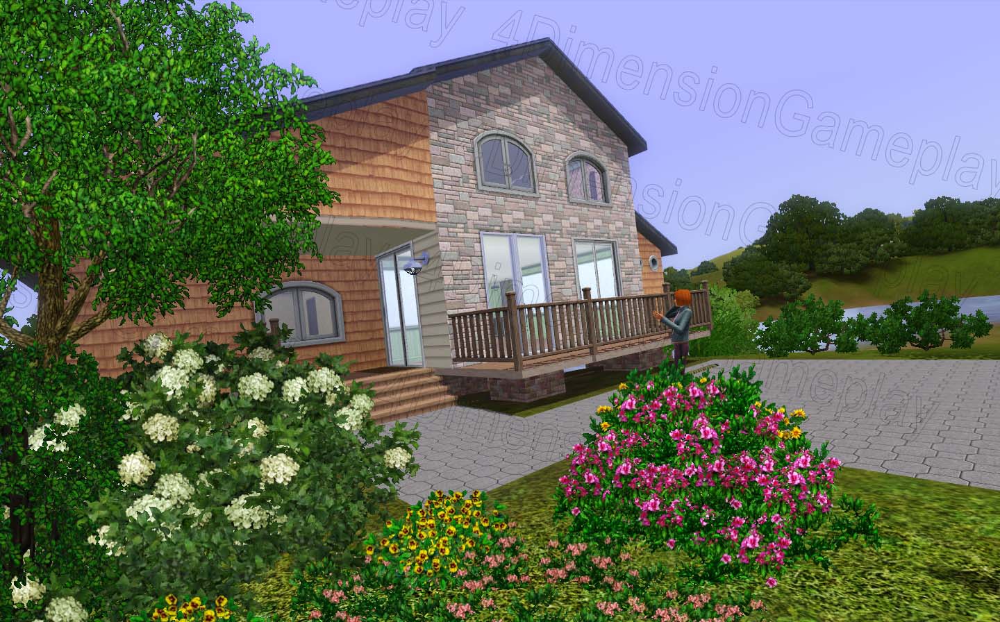 Sims 3 Home Design Hotshot Part - 30: If You Want To Start A Renewal Will Have To Go To The Site Of Your Client, Before Starting The Renovation You Can Interact With Your Customer, ...