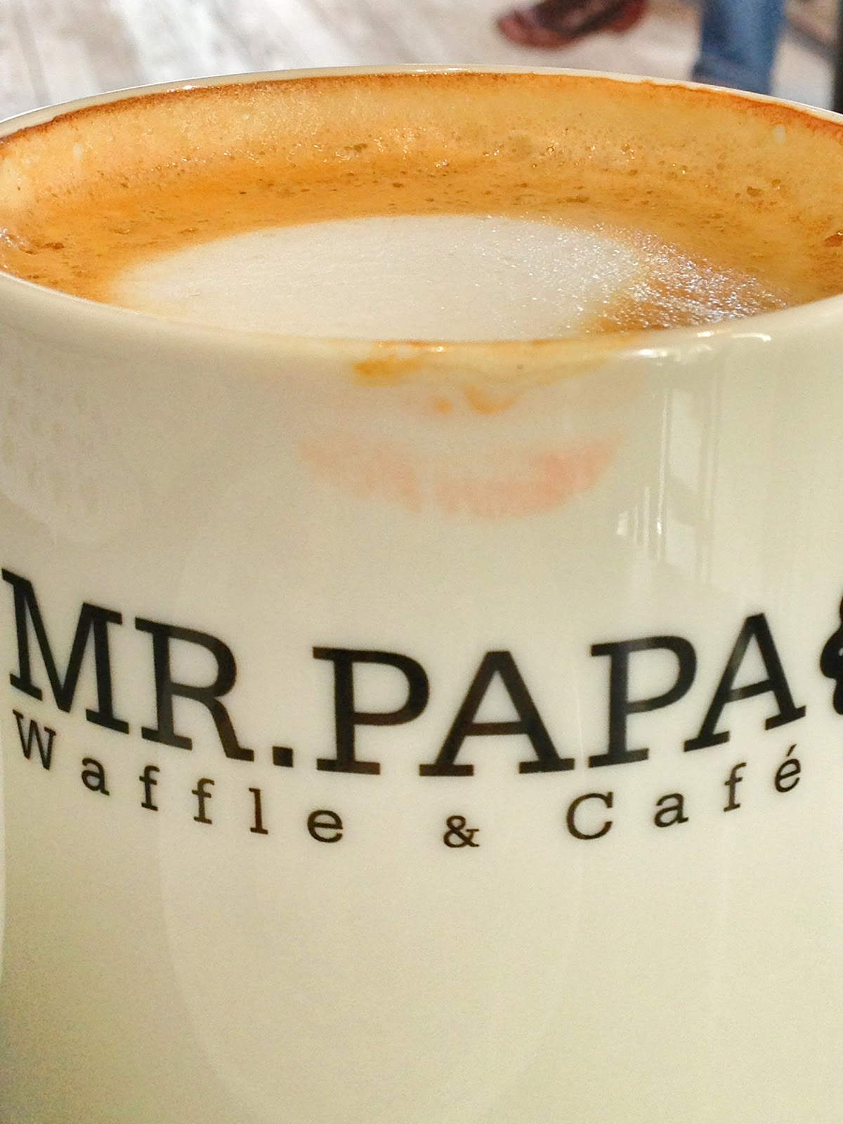 街角的幸福~MR.PAPA WAFFLE&CAFE比利時列日鬆餅