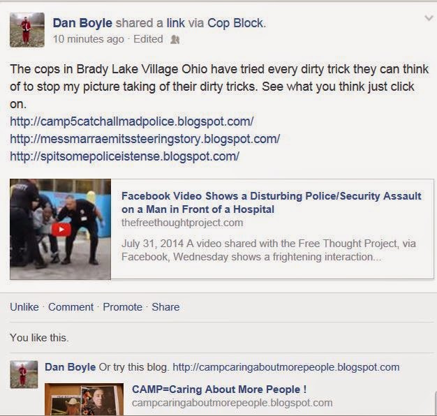 What Dirty Trick will the BLVPD pull next for taking pictures of their Dirty Tricks ?