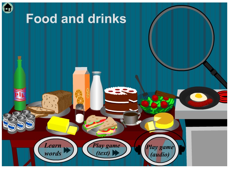 Inglês CESFP RJ Dicas Food and Drinks Game