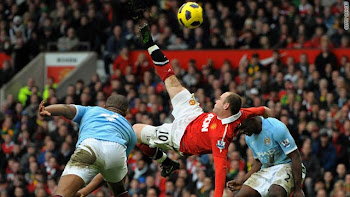 Rooney Wonder Goal Against Manchester City