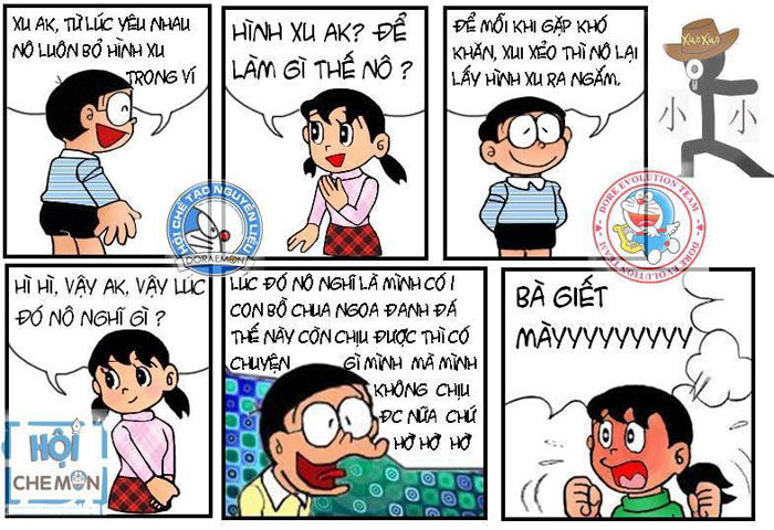 Đôrêmon chế -Tiền thì anh không thiếu 